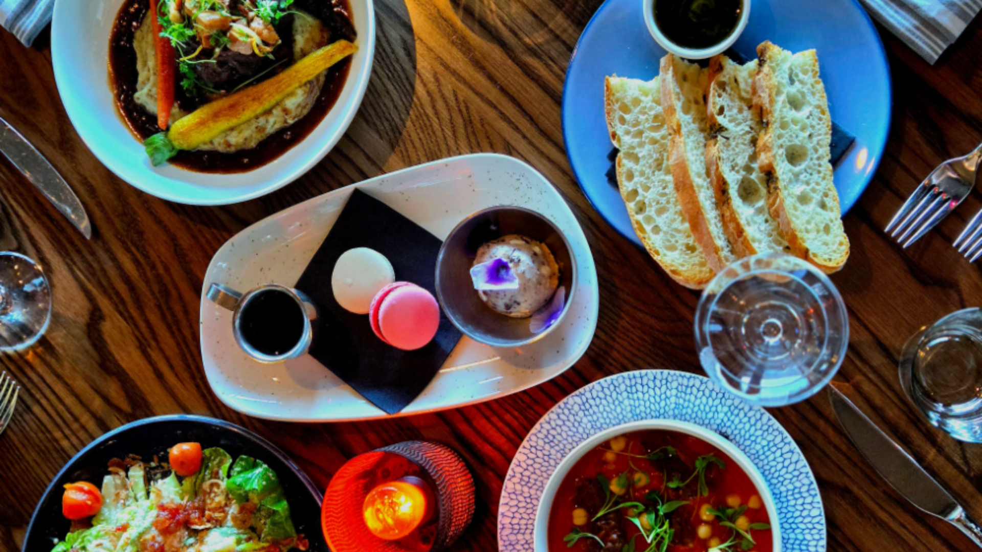 A sampling of Luminary's exquisite small plates
