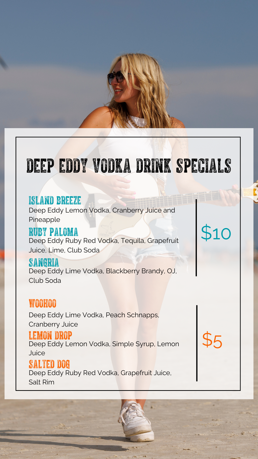 deep eddy vodka specials