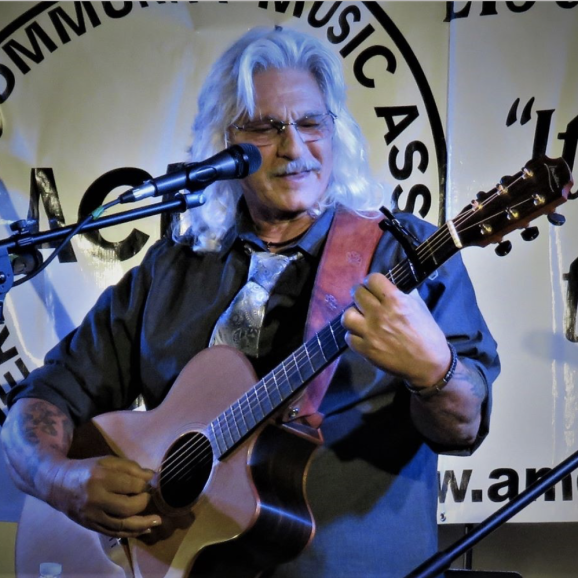 Ray Cerbone playing guitar 2023