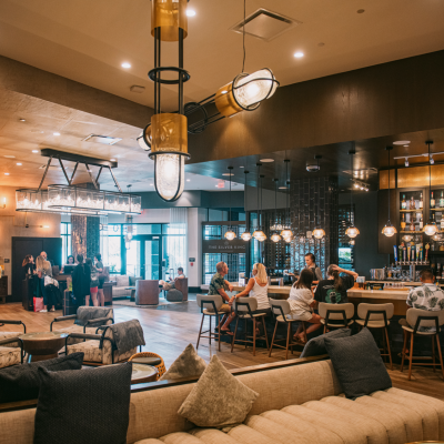 hotel lobby