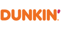 Dunkin fast food restaurant logo