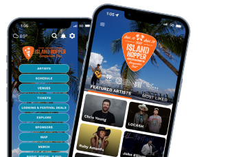 Island Hopper Songwriter Fest mobile app