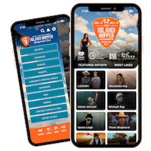 island hopper app on phone