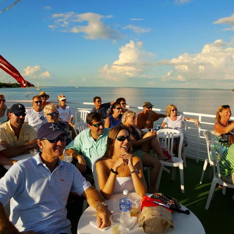 A cruise performance off Captiva Island