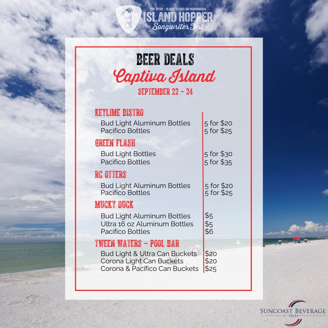 Image of Deals for Captiva Weekend