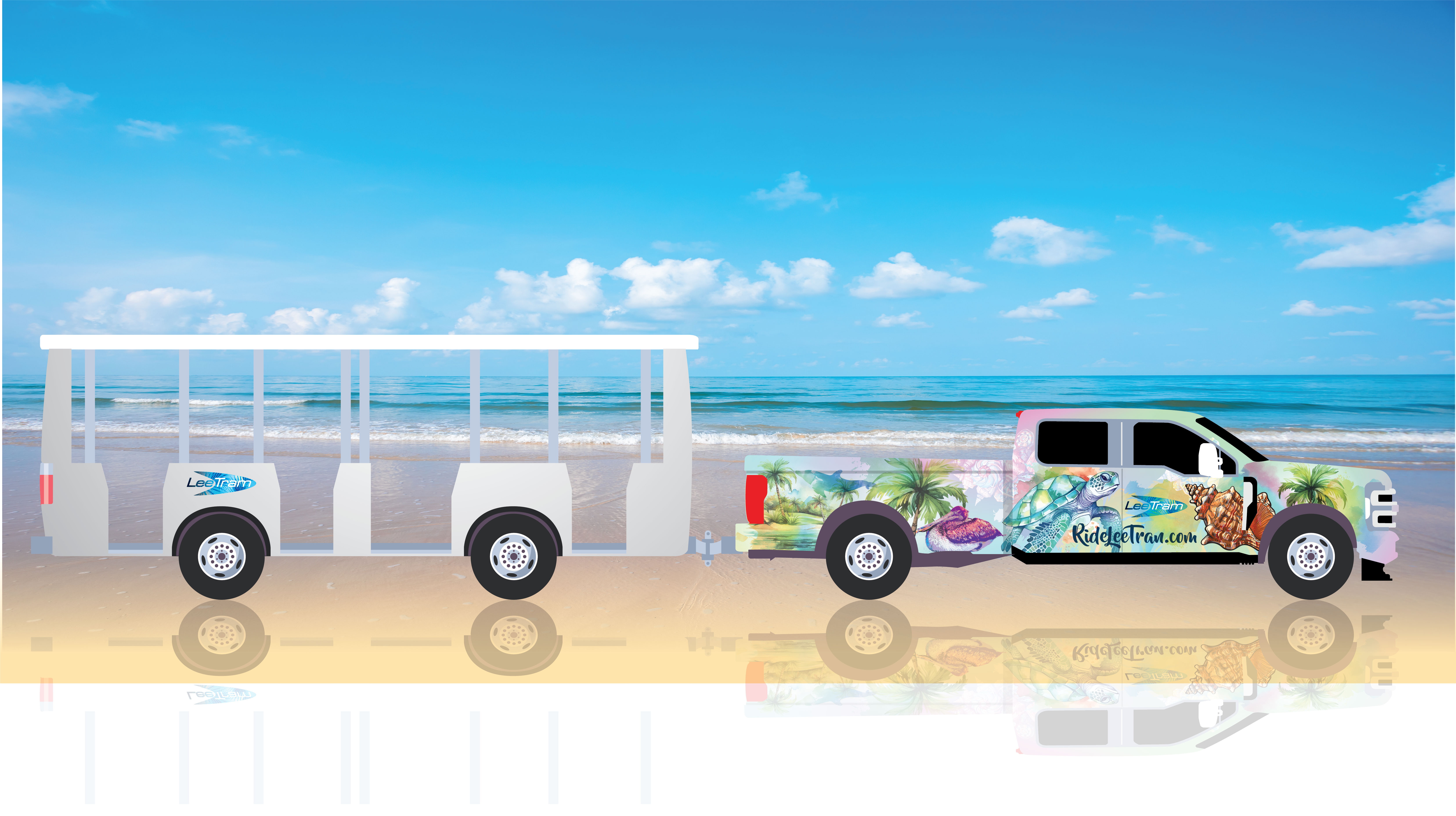 Fort Myers Beach Trolley and Tram