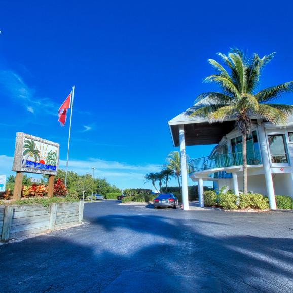 Exterior of Green Flash Restaurant