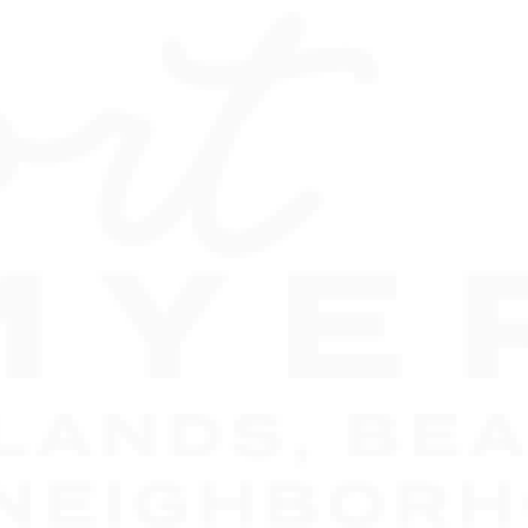 Fort Myers Islands, Beaches and Neighborhoods logo with all text written out.